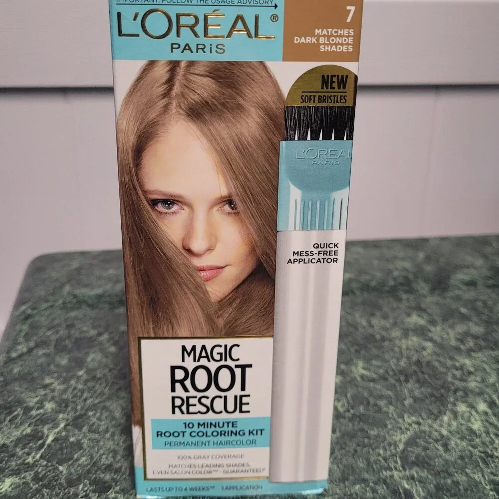 L'Oreal Magic Root Rescue Hair Color Dark Blonde 7 NWOT